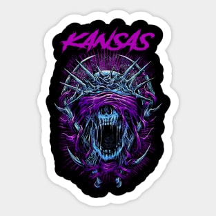 KANSAS BAND Sticker